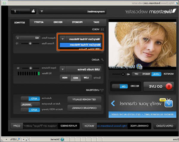site x webcam direct